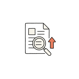 Turn store and customer data into blog and landing page content — illustration